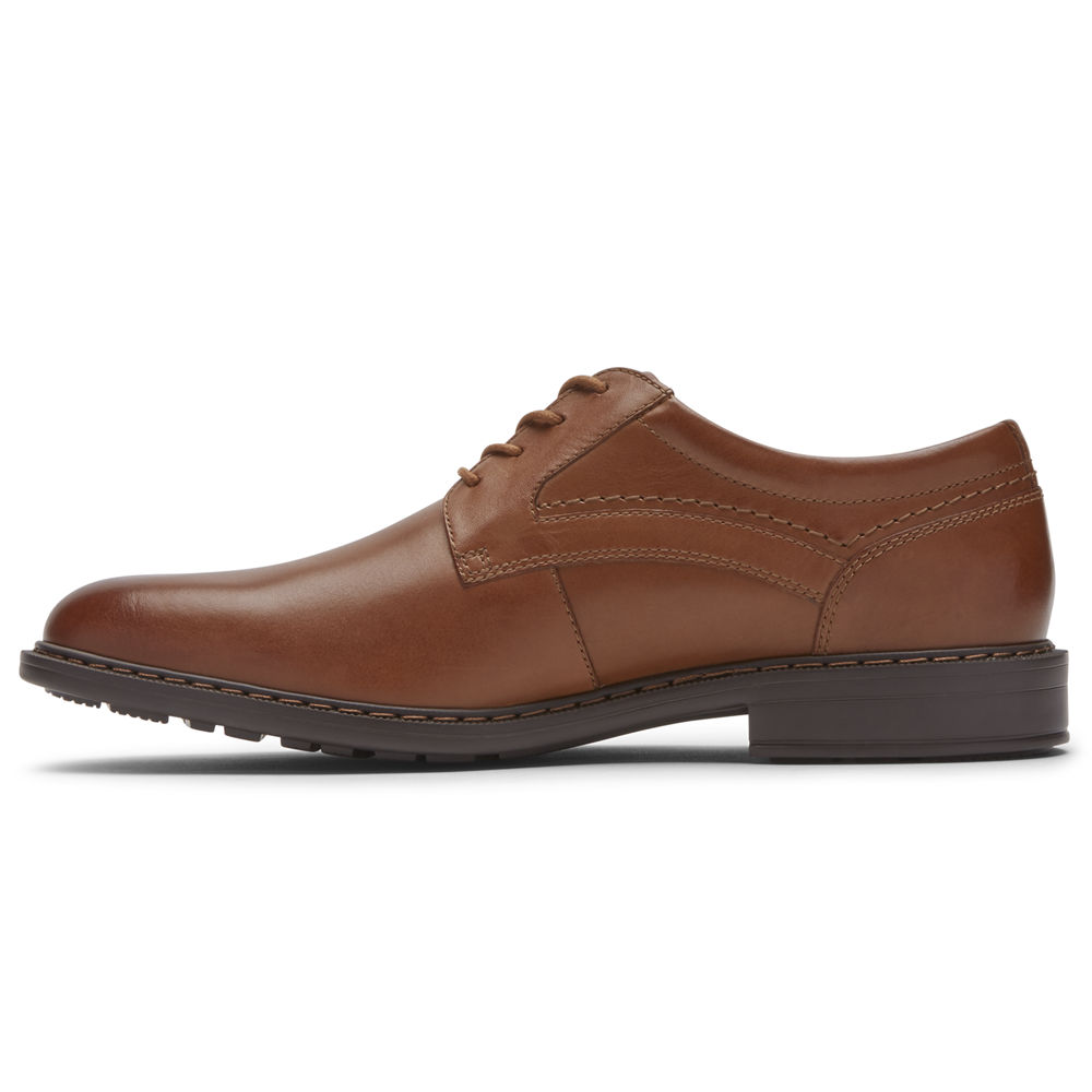 Rockport Oxfords For Mens Brown - Parsons Plain Toe - AF8213795